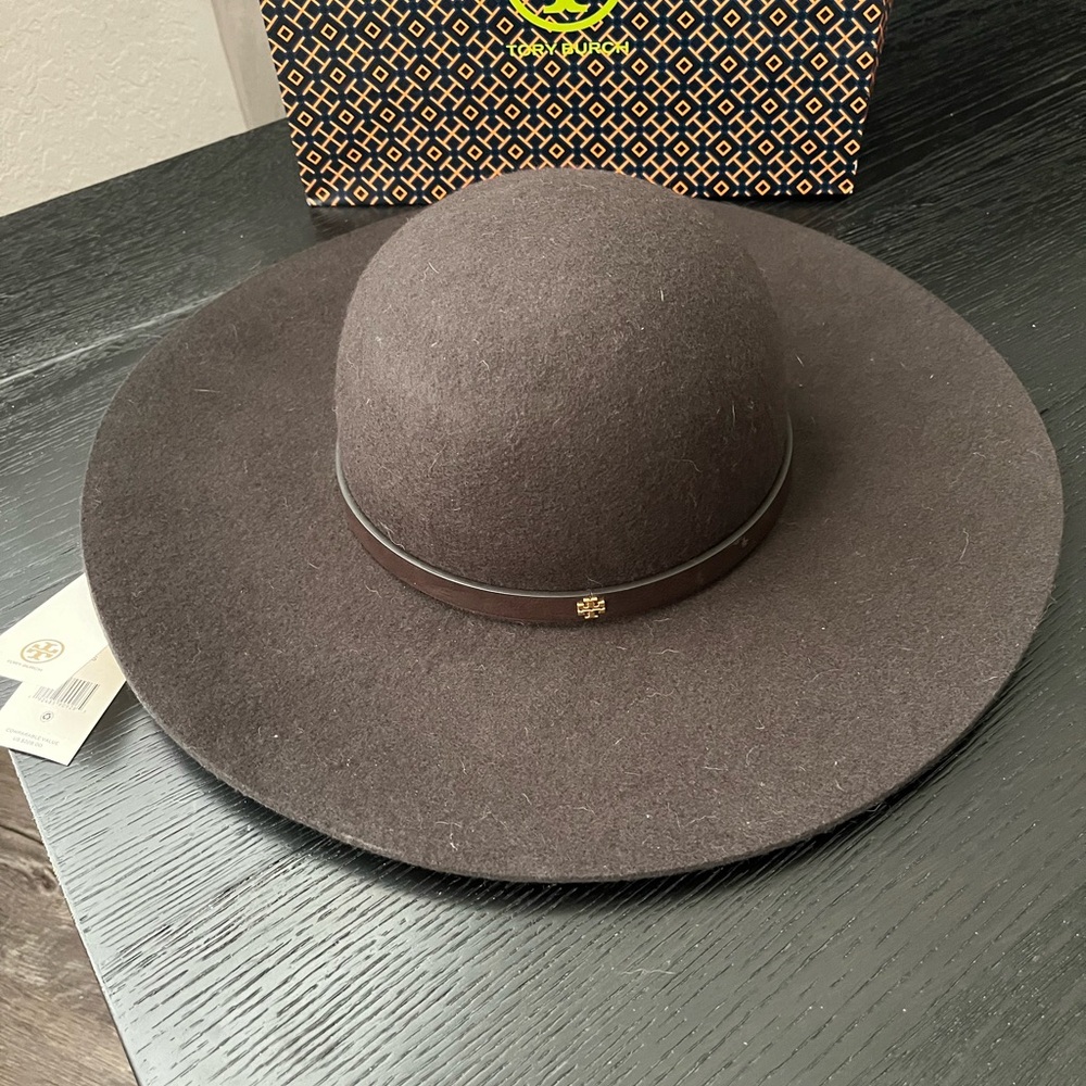 Tory Burch Woman’s Wide Brim Felt Hat - Picture 6 of 7